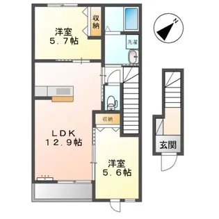 アリエッタ【2階】の間取り