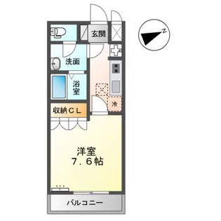 クレッシェンド【1階】の間取り