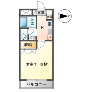 エバーシャインSOGA【2階】の間取り