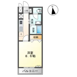 サンモール【2階】の間取り