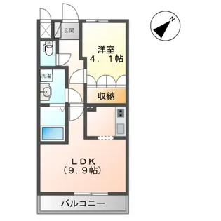 メゾン・ド・ピュア【2階】の間取り