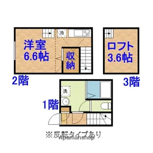 メゾン・ド・プランドール蘇我【1階】の間取り