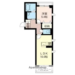 グランドミールC【3階】の間取り