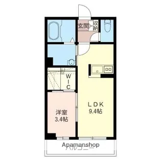 LEGARE(レガーレ)【305号室】の間取り