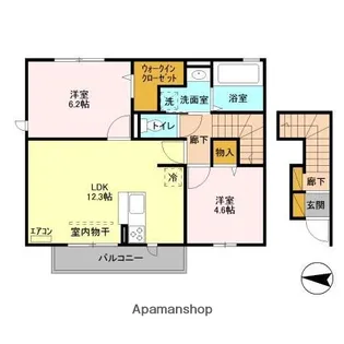 EPOCH(エポック)五井西【2階】の間取り