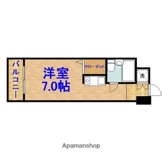 ヴィレッジハウス千葉南B棟【3階】の間取り