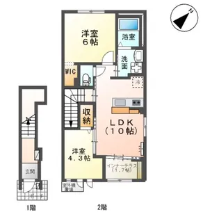 フィオーレ・ステラ【2階】の間取り