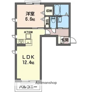 グランドミールE【1階】の間取り