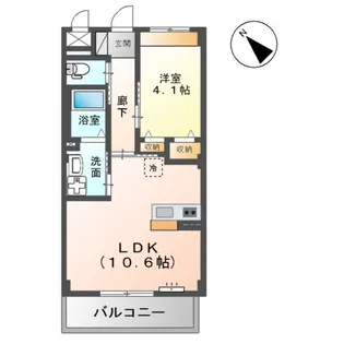 ANINERD【3階】の間取り