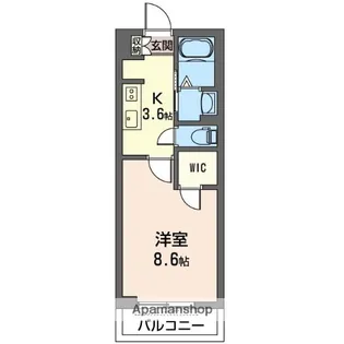 CEDAR WOOD(シダーウッド)【2階】の間取り