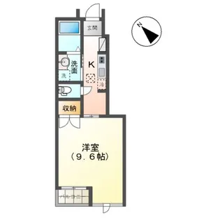 レインボーマウンテンⅡ【1階】の間取り
