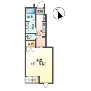 レインボーマウンテンⅡ【1階】の間取り
