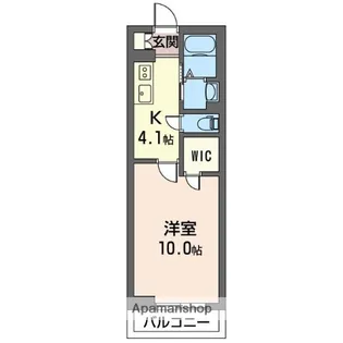 フルールⅡ【2階】の間取り