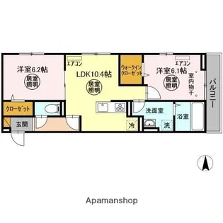 SAIGA【2階】の間取り
