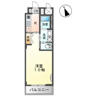 COLLSOLEIL【1階】の間取り