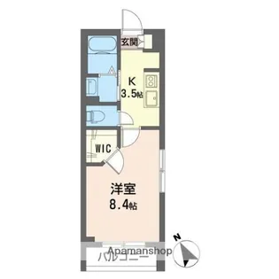 グランドール・メゾン【3階】の間取り