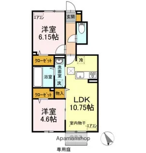 FLARE HILLS【1階】の間取り