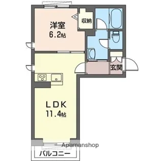 N.Sビル【1階】の間取り