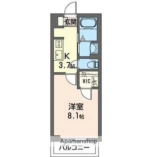 グラン エストⅡ【305号室】の間取り