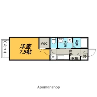 エルシエロ クラーロC【1階】の間取り