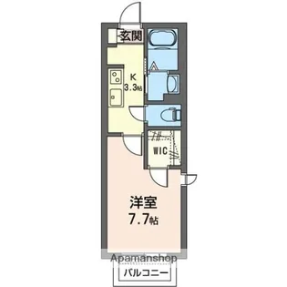 ラ・フェリーチェ【1階】の間取り