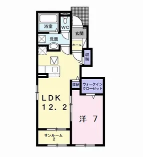 ソフィア【1階】の間取り