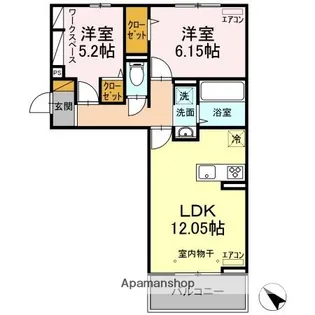 STELLA【2階】の間取り