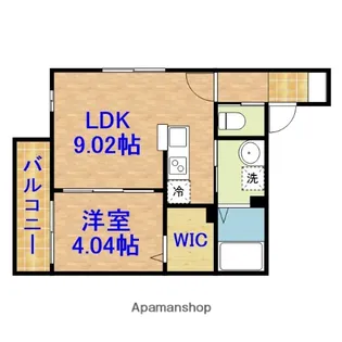 パークヴィラ上中里【3階】の間取り