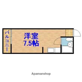 ハイツヤマダ【2階】の間取り