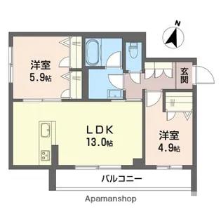 エクセレンス【2階】の間取り