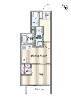 セミカ姉ヶ崎【3階】の間取り