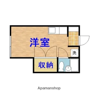 ファミール赤坂Ⅱ【203号室】の間取り