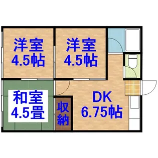 コーポペルセウス【102号室】の間取り