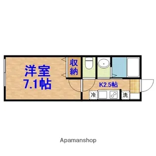 パステールグラン土気【1階】の間取り