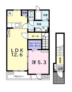ヒカルサ市原姉ヶ崎イースト【2階】の間取り