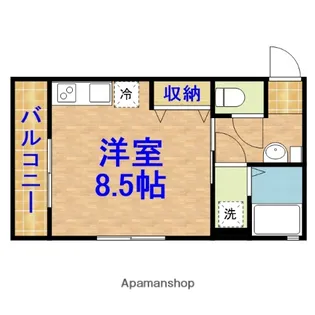 クラシア姉崎【1階】の間取り