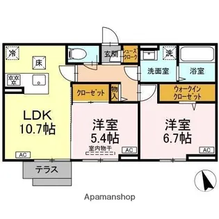 トルチェ【1階】の間取り