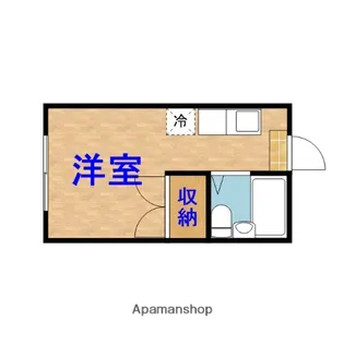 スカイハイツ【1階】の間取り