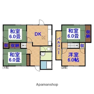 千葉県市原市光風台4丁目【一戸建】の間取り