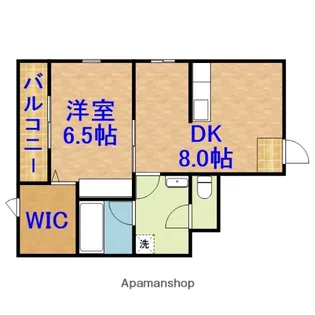 NAMIKAWA【1階】の間取り