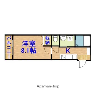 LUA(ルーア)【2階】の間取り