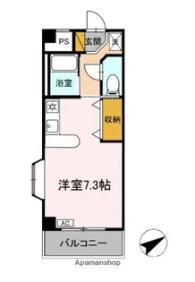 千葉県千葉市緑区おゆみ野2丁目【アパート】の間取り