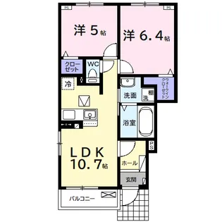 ドリーマーⅡ【1階】の間取り