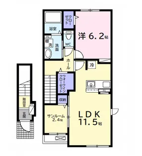 ドリーマーⅢ【2階】の間取り