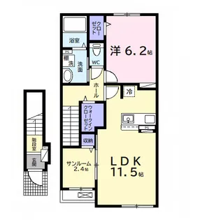 ドリーマーⅢ【2階】の間取り