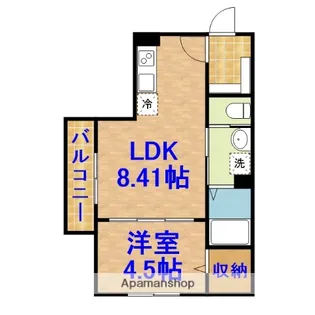 AJ千葉寺003【1階】の間取り