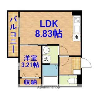 AJ千葉寺003【2階】の間取り