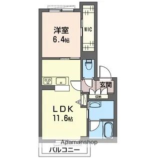 タウニール【302号室】の間取り