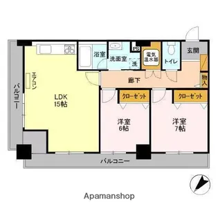 千葉県千葉市緑区おゆみ野3丁目【マンション】の間取り