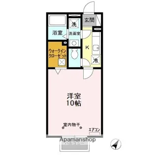 ESTRONDE(エスト・ロンド)【1階】の間取り